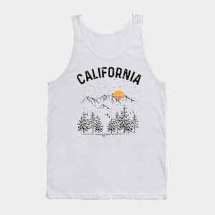 California State Vintage Retro Tank Top